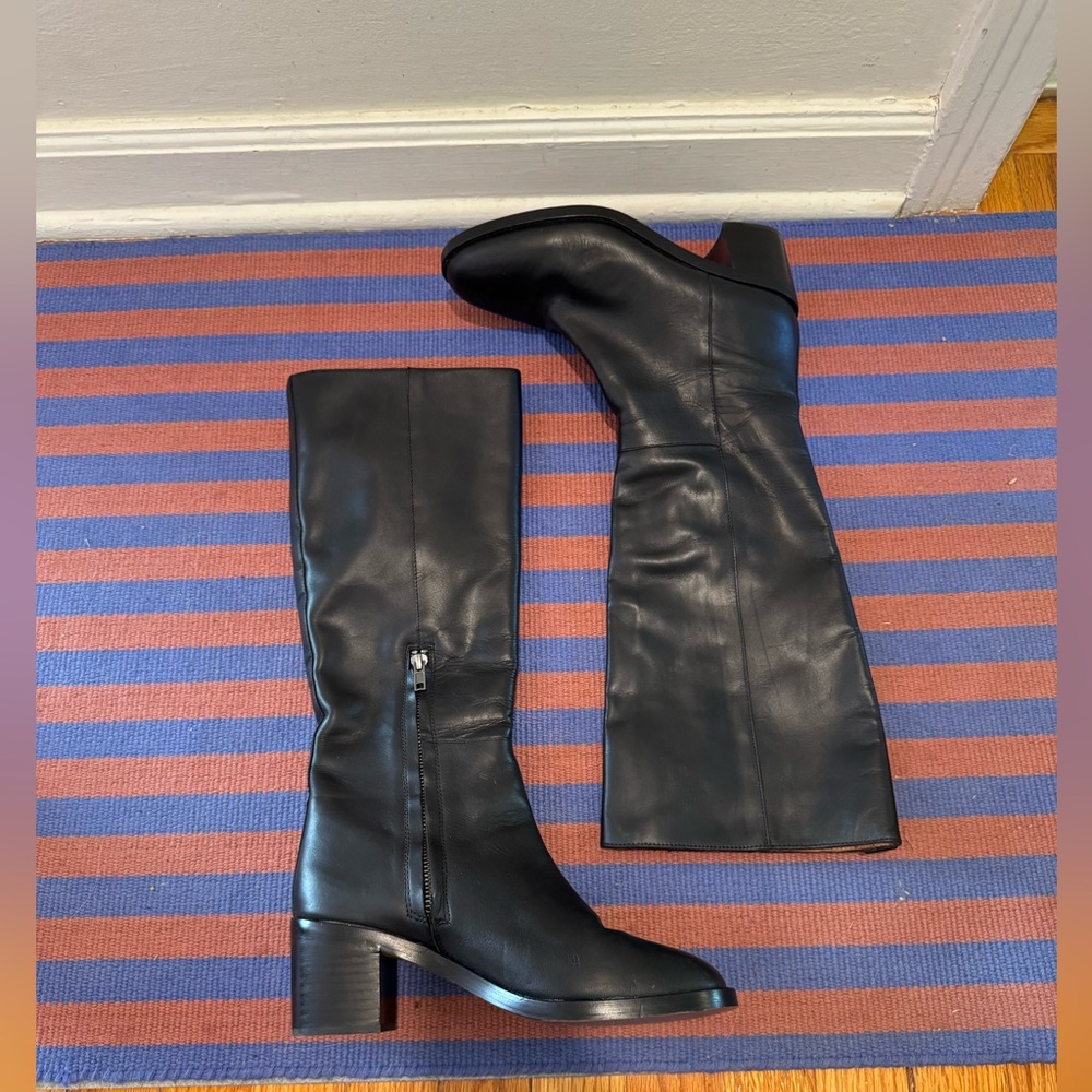 Women’s Madewell The Francie Tall Black Boots size 8